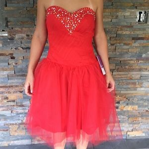 Red Homecoming Dress